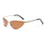 Streetwear Color Block Tac Cat Eye Full Frame Women's Sunglasses