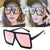 Streetwear Geometric Ac Square Full Frame Women's Sunglasses