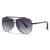 Streetwear Geometric Pc Round Frame Full Frame Men's Sunglasses