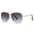 Streetwear Geometric Pc Round Frame Full Frame Men's Sunglasses