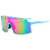 Streetwear Geometric Pc Square Full Frame Sports Sunglasses