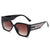 Streetwear Geometric Pc Square Full Frame Women's Sunglasses