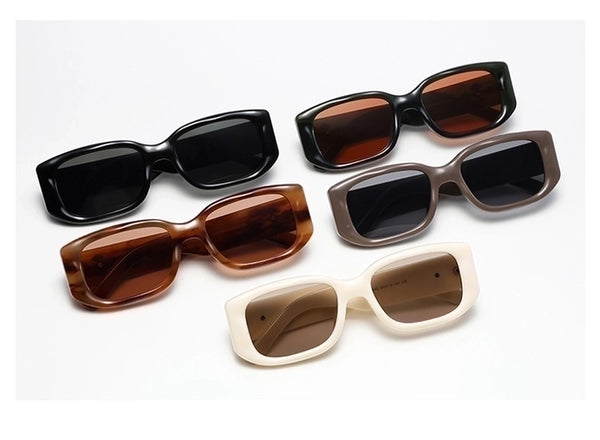 Streetwear Geometric Pc Square Full Frame Women's Sunglasses