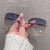 Streetwear Gradient Color Ac Cat Eye Full Frame Women's Sunglasses