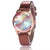 Streetwear Gradient Color Buckle Quartz Women's Watches