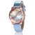 Streetwear Gradient Color Buckle Quartz Women's Watches