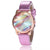 Streetwear Gradient Color Buckle Quartz Women's Watches