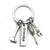 Streetwear Hammer Titanium Steel Unisex Bag Pendant Keychain