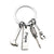 Streetwear Hammer Titanium Steel Unisex Bag Pendant Keychain