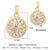 Streetwear Heart Shape Copper Plating Inlay Zircon Gold Plated Jewelry Accessories