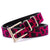 Streetwear Leopard Imitation Leather Alloy Women's Leather Belts