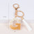 Streetwear Letter Metal Epoxy Bag Pendant Keychain