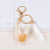 Streetwear Letter Metal Epoxy Bag Pendant Keychain