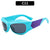 Streetwear Solid Color Ac Cat Eye Full Frame Women's Sunglasses