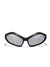 Streetwear Solid Color Ac Polygon Full Frame Women's Sunglasses