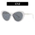 Streetwear Solid Color Ac Round Frame Full Frame Optical Glasses