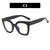 Streetwear Solid Color Ac Square Full Frame Optical Glasses