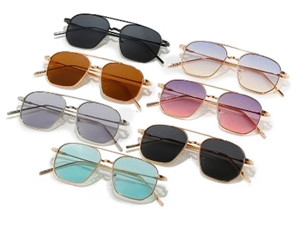 Streetwear Solid Color Ac Toad Glasses Full Frame Women's Sunglasses