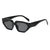 Streetwear Solid Color Pc Cat Eye Full Frame Women's Sunglasses