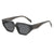 Streetwear Solid Color Pc Cat Eye Full Frame Women's Sunglasses