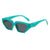 Streetwear Solid Color Pc Cat Eye Full Frame Women's Sunglasses