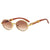 Streetwear Solid Color Pc Round Frame Full Frame Women's Sunglasses