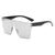 Streetwear Solid Color Pc Square Frameless Men's Sunglasses