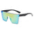 Streetwear Solid Color Pc Square Frameless Men's Sunglasses