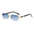 Streetwear Solid Color Pc Square Frameless Women's Sunglasses