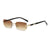 Streetwear Solid Color Pc Square Frameless Women's Sunglasses