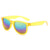 Streetwear Solid Color Pc Square Full Frame Kids Sunglasses