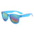 Streetwear Solid Color Pc Square Full Frame Kids Sunglasses