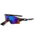 Streetwear Sports Geometric Ac Square Half Frame Sports Sunglasses