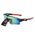 Streetwear Sports Geometric Ac Square Half Frame Sports Sunglasses