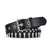 Streetwear Star Pu Leather Alloy Patchwork Unisex Leather Belts