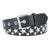 Streetwear Star Pu Leather Alloy Patchwork Unisex Leather Belts