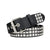 Streetwear Star Pu Leather Alloy Patchwork Unisex Leather Belts