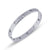 Streetwear Star Titanium Steel Plating Bangle