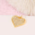 Style New 14K Gold Cut Surface Refraction Color Zircon Heart-Shaped Pendant   Pendant Wholesale