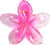 Style  Style Egg Flower Custom Transparent Gradient Flower Grab Clip New Color Hair Clip Back Head Advanced Hair Clip