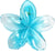 Style  Style Egg Flower Custom Transparent Gradient Flower Grab Clip New Color Hair Clip Back Head Advanced Hair Clip