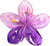 Style  Style Egg Flower Custom Transparent Gradient Flower Grab Clip New Color Hair Clip Back Head Advanced Hair Clip