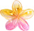 Style  Style Egg Flower Custom Transparent Gradient Flower Grab Clip New Color Hair Clip Back Head Advanced Hair Clip