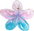 Style  Style Egg Flower Custom Transparent Gradient Flower Grab Clip New Color Hair Clip Back Head Advanced Hair Clip