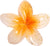 Style  Style Egg Flower Custom Transparent Gradient Flower Grab Clip New Color Hair Clip Back Head Advanced Hair Clip