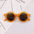 Summer Anti-ultraviolet Children&#39;s Sunglasses Leopard Print Retro Boys And Girls Sunglasses  Wholesale