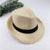 Summer Hat Breathable Raw Edge Straw Hat Retro Jazz Hat Small Top Hat