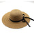 Summer New Seaside Big-brimmed Ladies Straw Hat Travel Foldable Bow Dome Straw Hat