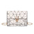 Summer Small Bag For Women  All-matching Shoulder Bag Oblique Bag Chic Laser Stitching Small Square Bag