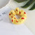 Summer Trend Element Hair Ring Korean Cute Fruit Strawberry Avocado Watermelon Thin Pig Large Intestine Ring Fat Sausage Ring